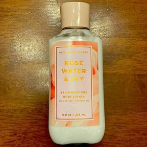 Brand new Rose Water and Ivy body lotion